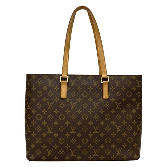 Auth LOUIS VUITTON Luco Monogram Tote Bag Monogram Canvas - Picture 3 of 14